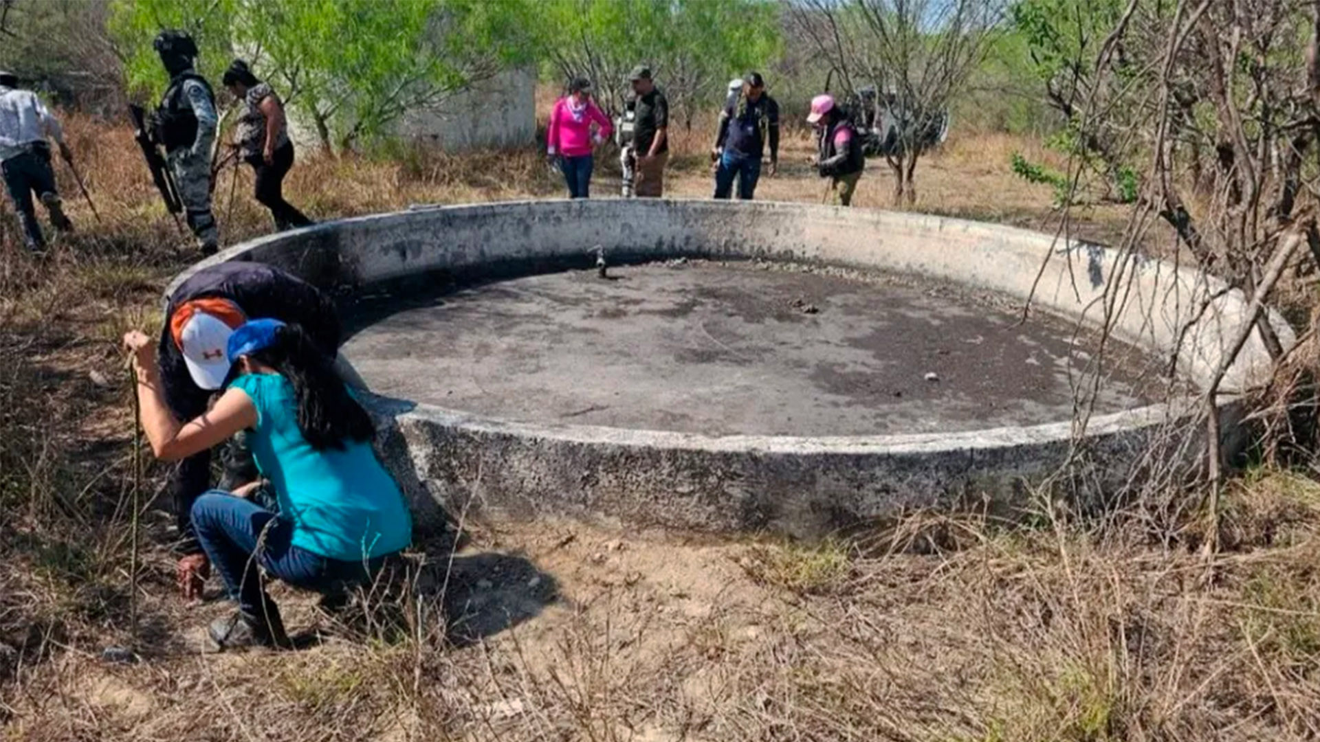 Restos óseos calcinados hallados en campos de Reynosa