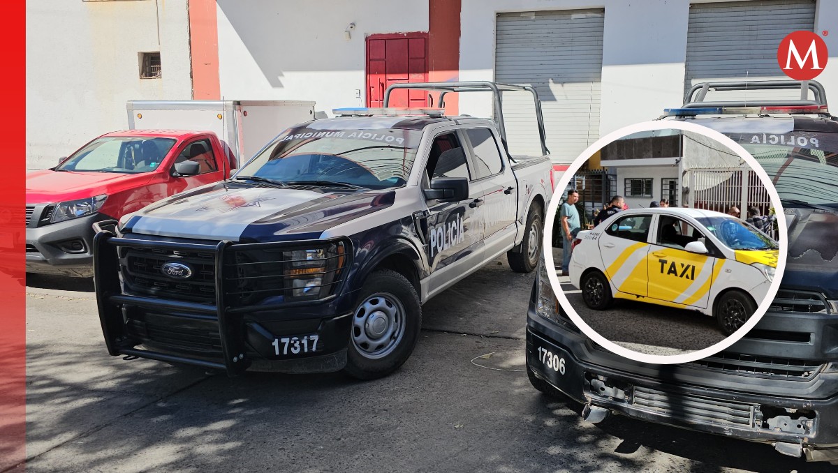 Taxista reportó a policías de Tlaquepaque la extorsión (Fotos: Juan Carlos Munguía | Diseño: Milenio)