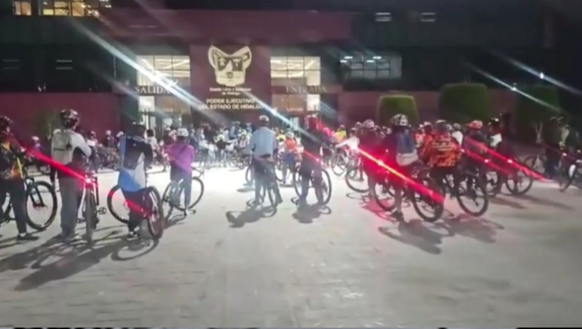 "No es una bicicleta, es una vida": ciclistas demandan seguridad vial en Pachuca
