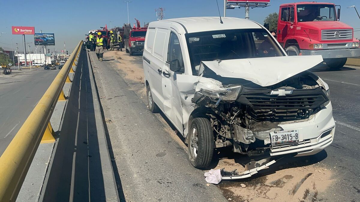 Choque en carretera Torreón-Matamoros. | Especial