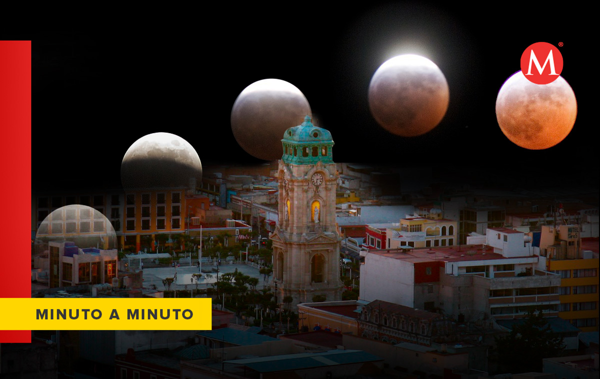 Eclipse lunar total de marzo 2025. (Especial)