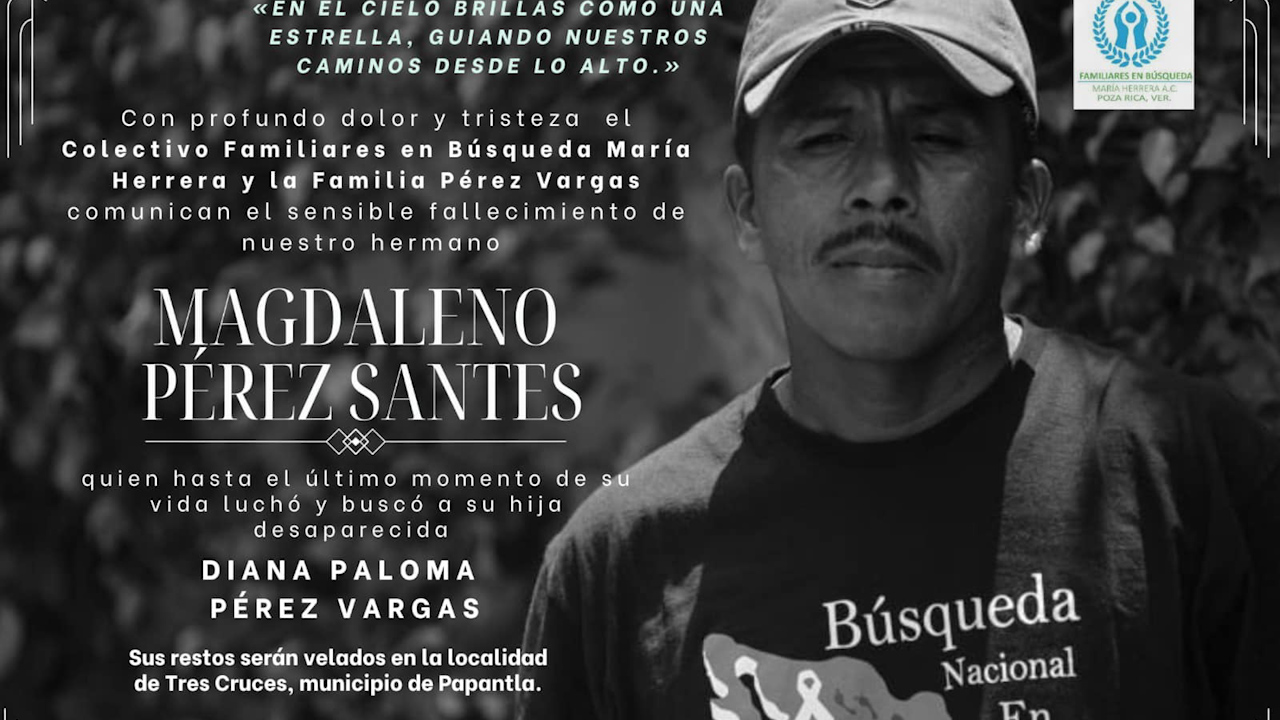 Además de golpearlo, policías robaron pertenencias de padre buscador de Papantla, acusa su madre