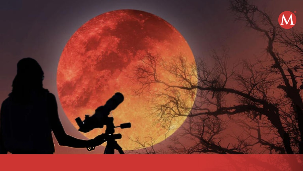 ¿Quieres verlo? Así podras admirar el ECLIPSE LUNAR  de Sangre desde Tamaulipas.