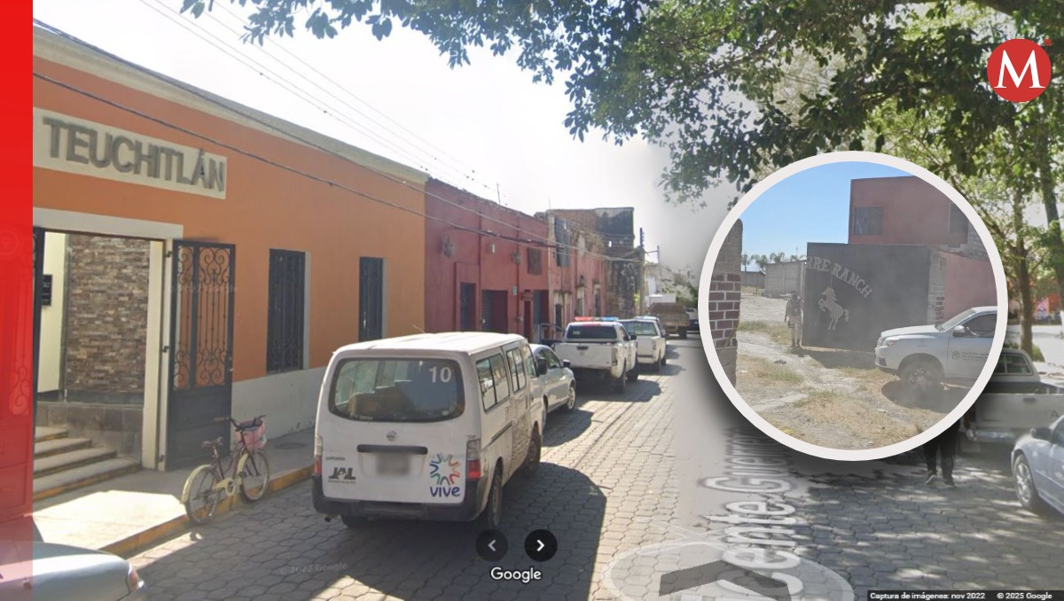 Teuchitlán vive entre el silencio y el miedo tras hallazgo de crematorios (Fotos: Google Maps y Notivox | Diseño: Milenio)