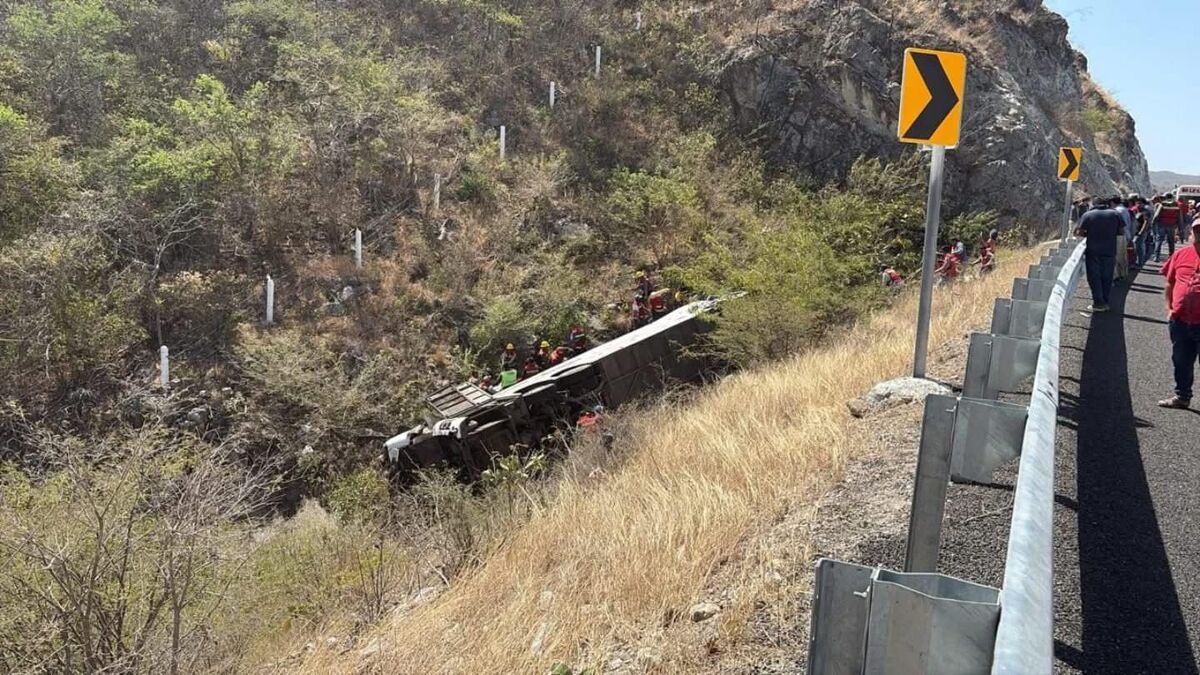 Autobús volcado en Oaxaca: 19 muertos y peritajes descartan falla mecánica | Especial