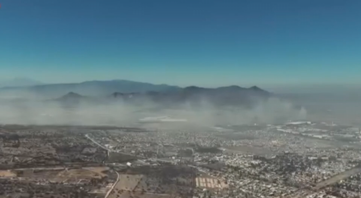 Contingencia ambiental en Ciudad Sahagún. (Especial)!