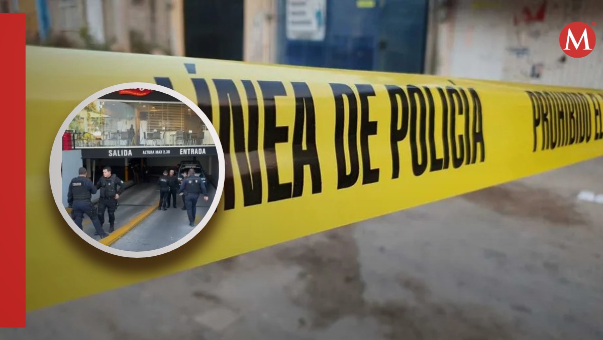 Un hombre fue asesinado en su auto este jueves en plaza comercial de Zapopan (Fotos: Notivox y Usi Toledo | Diseño: milenio)