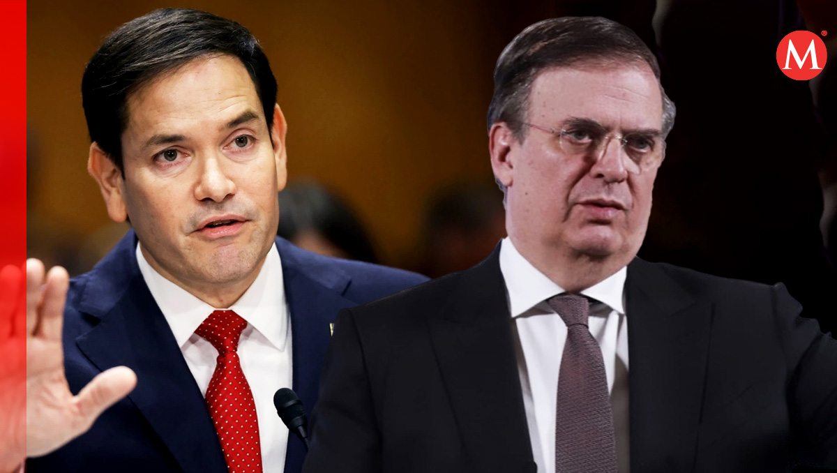 Marco Rubio y Ebrard