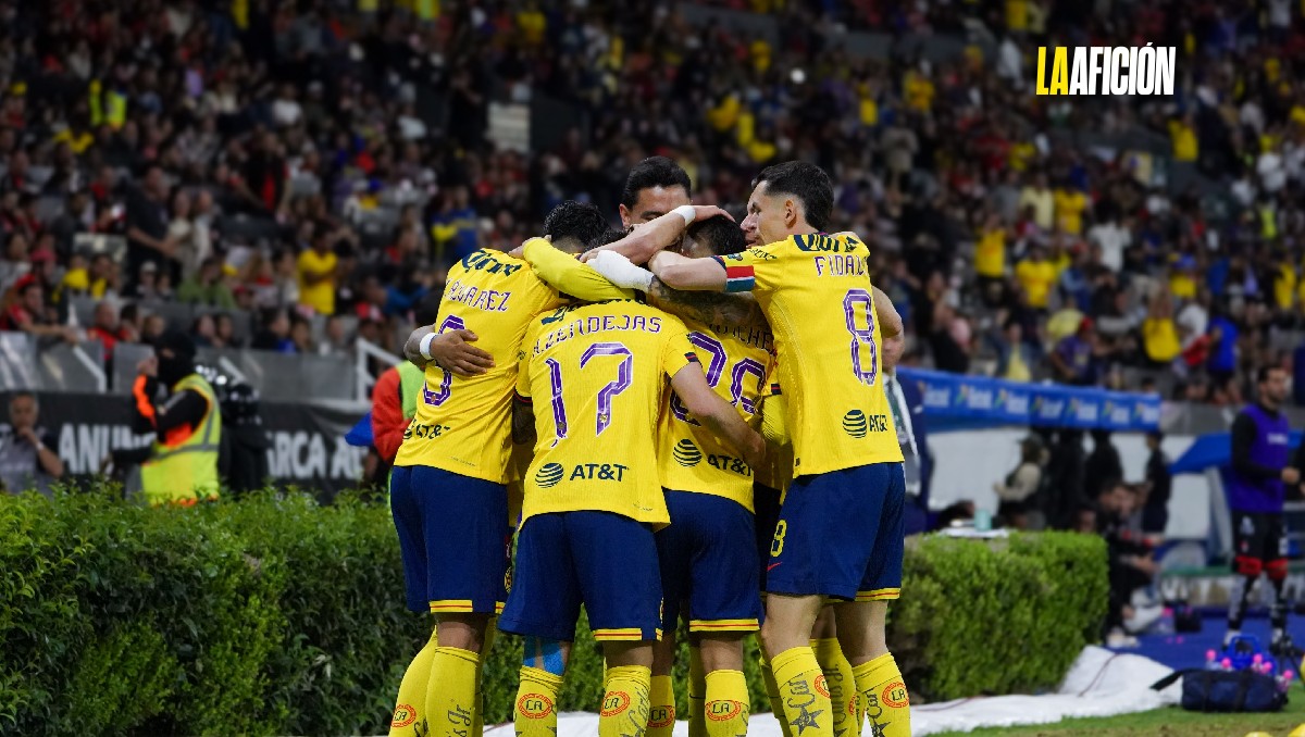 América 'vuela' al liderato de la Liga MX con victoria sobre Atlas en la jornada 12 (Imago7)