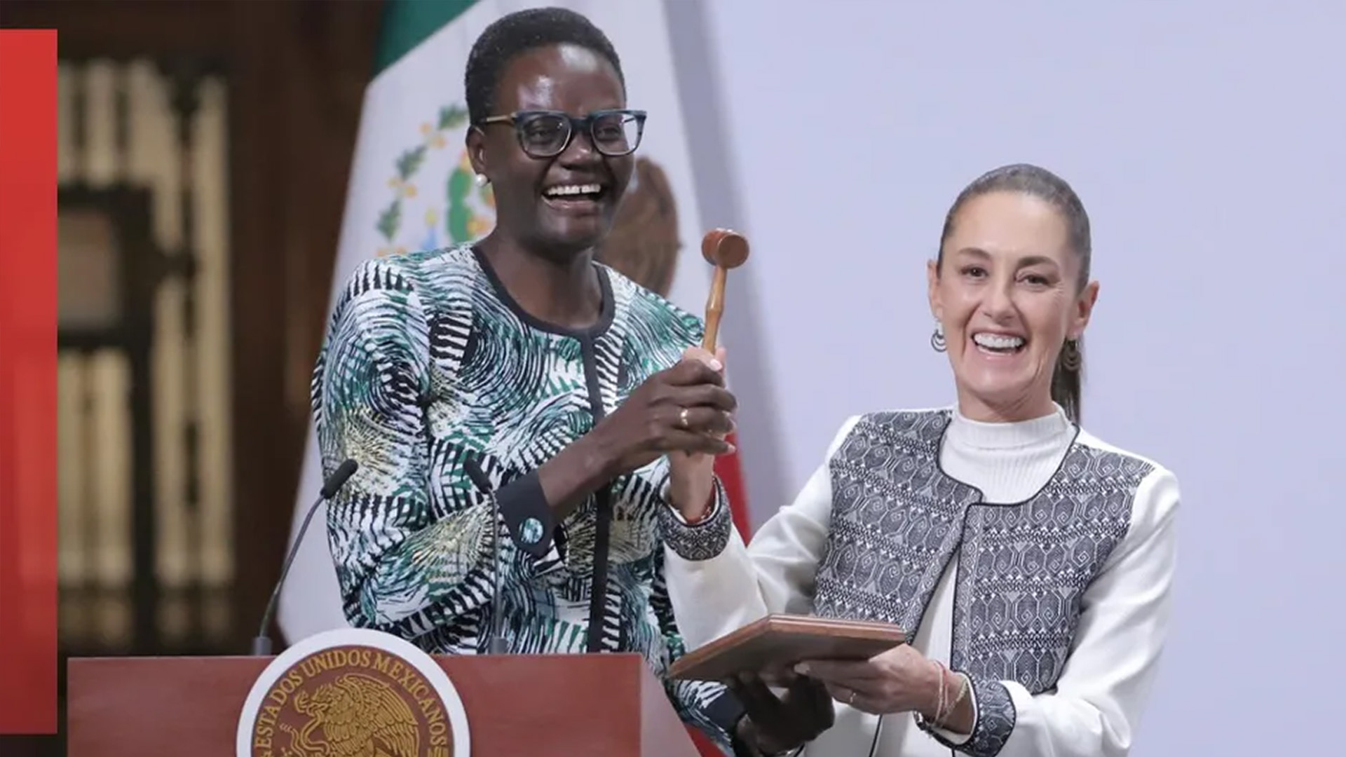 México es un ejemplo internacional de paridad de género, declara Sheinbaum