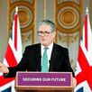 Starmer adelantará el compromiso de gastar 2.5% del PIB en protección. REUTERS