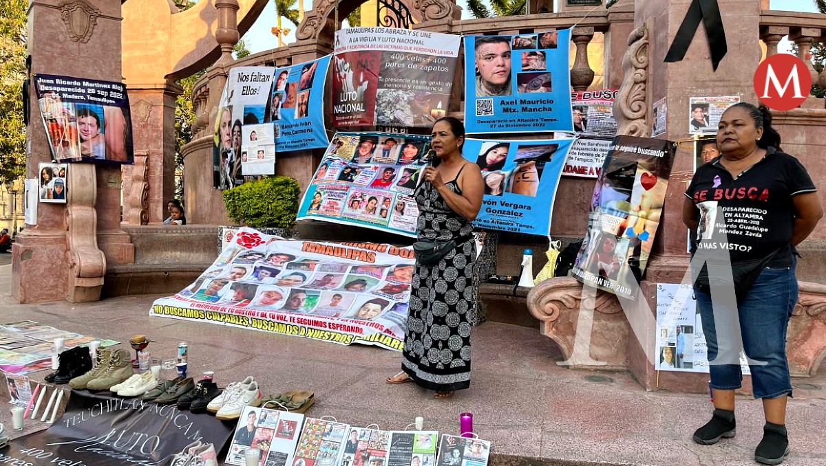 Tamaulipas se une a luto nacional por víctimas de Teuchitlán, Jalisco. (Yazmín Sánchez)