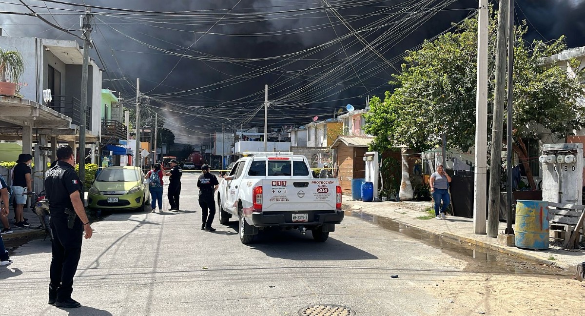 Incendio en Altamira, Tamaulipas, hoy 16 de marzo de 2025 | Especial