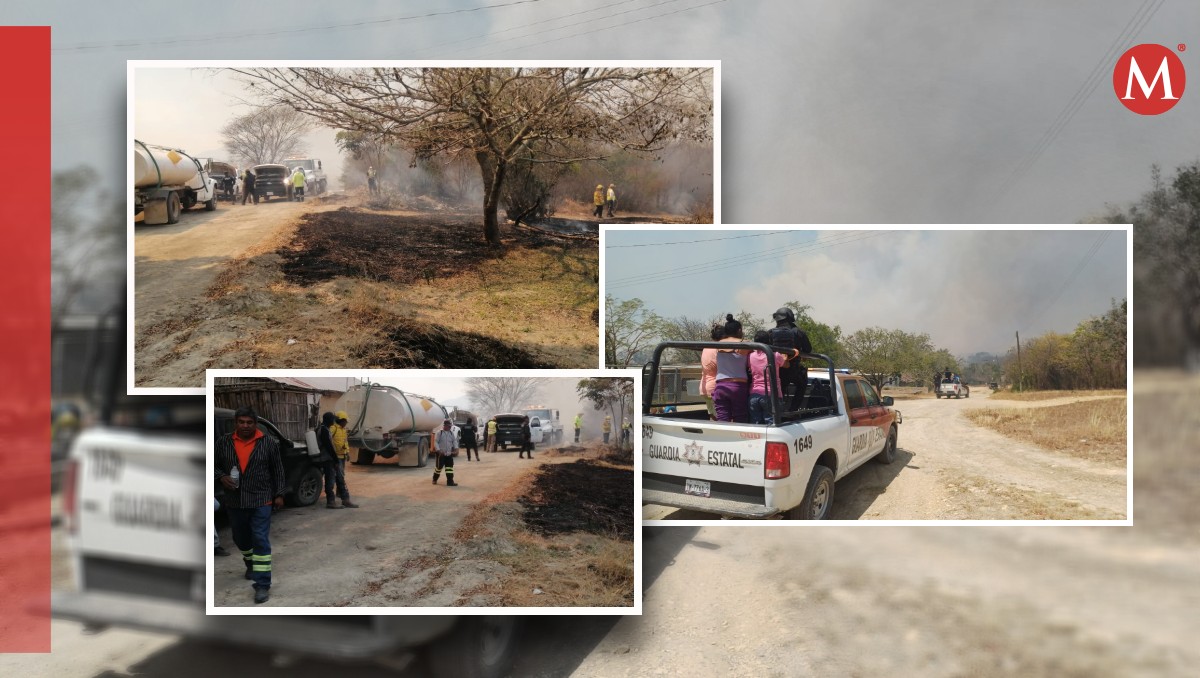 Incendios forestales en Tamaulipas. (Diseño: Milenio)