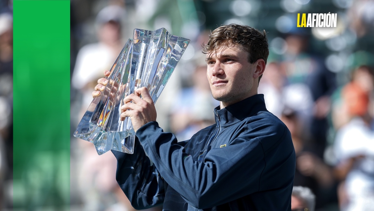 Jack Draper, quien había eliminado a Carlos Alcaraz, se proclama campeón de Indian Wells (EFE)