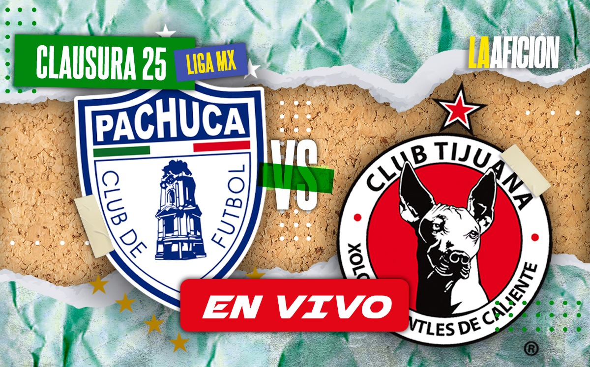Pachuca vs Tijuana EN VIVO | Partido EN DIRECTO de la Jornada 12 Liga MX 2025 (La Afición)