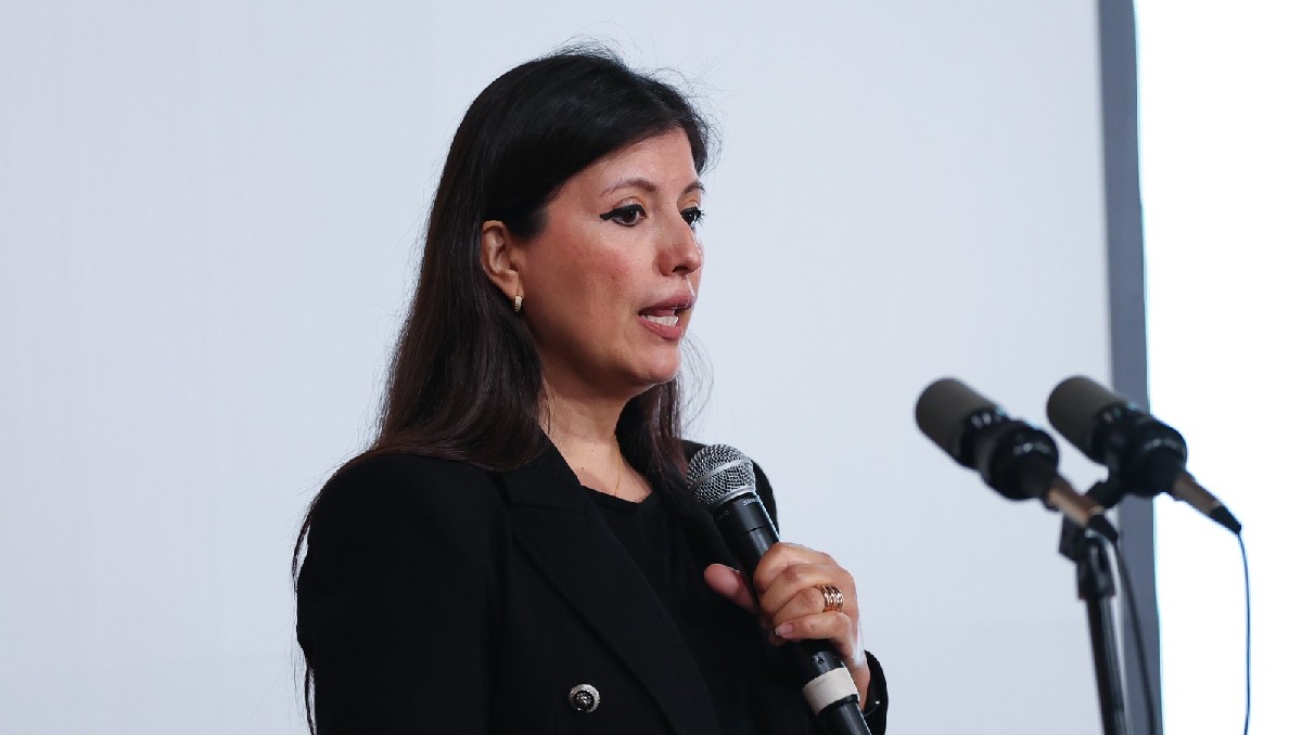 Armandina Valdez Cavazos, directora de la Agencia de la Calidad del Aire, en el NL Informa / Jorge López