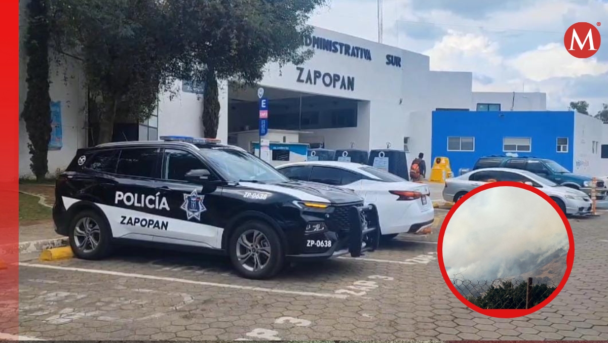 Policía de Zapopan detuvo a un presunto provocador de incendios forestales (Foto: Vicente Torres)