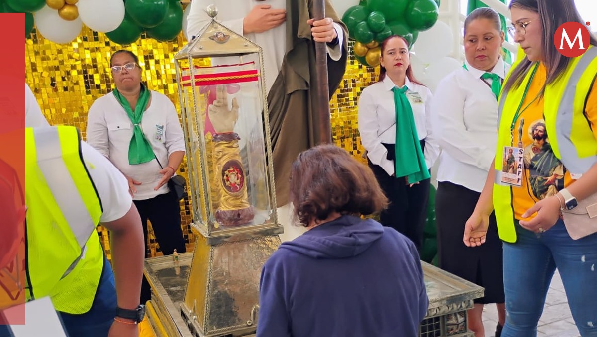 Reliquia de San Judas Tadeo llega a Altamira y recorre el sur de Tamaulipas