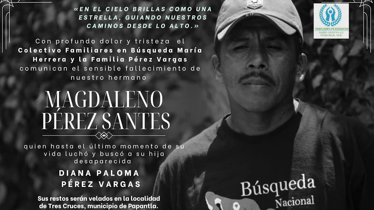 Vinculan a proceso a dos policías por muerte de padre buscador en Veracruz