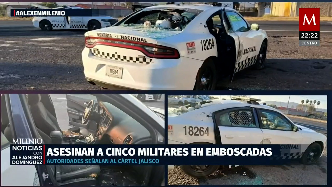 Domingo negro para las Fuerzas Armadas: cinco militares asesinados en Michoacán y Jalisco