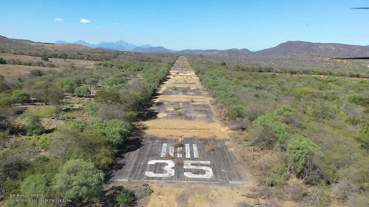 Las instalaciones medían más de 800 metros de longitud.