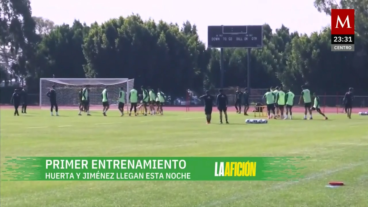 La Selección Nacional de México ya está en Los Ángeles para enfrentar a Canadá