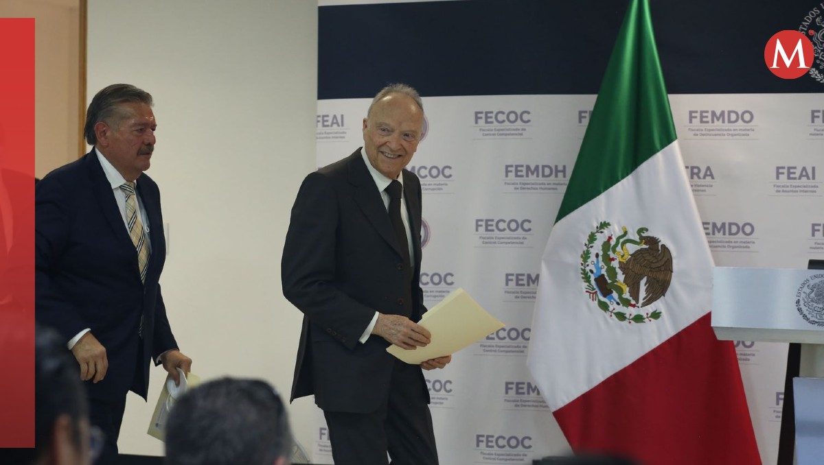 Alejandro Gertz Manero, fiscal general de la República. | Ariana Pérez