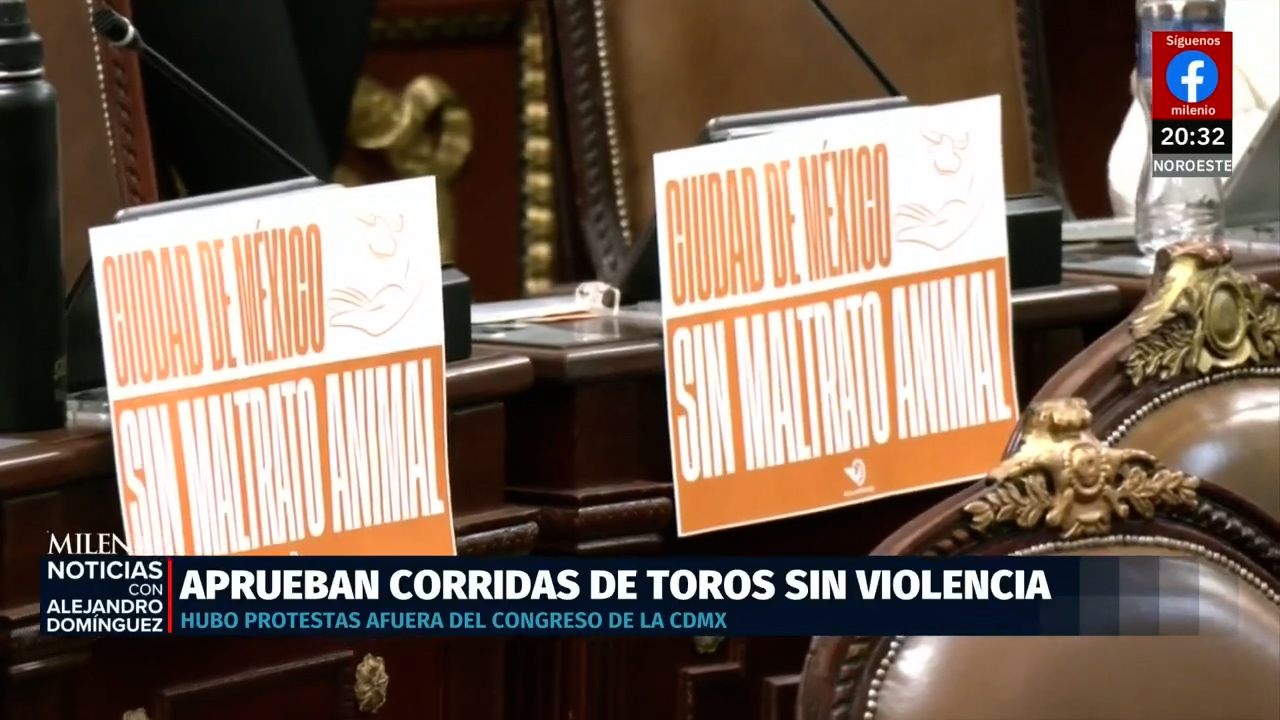 Congreso de la CdMx aprueba prohibición de corridas de toros mientras estallan enfrentamientos
