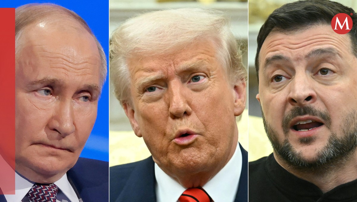 Donald Trump habló con Vladimir Putin antes que con Zelensky. | AFP
