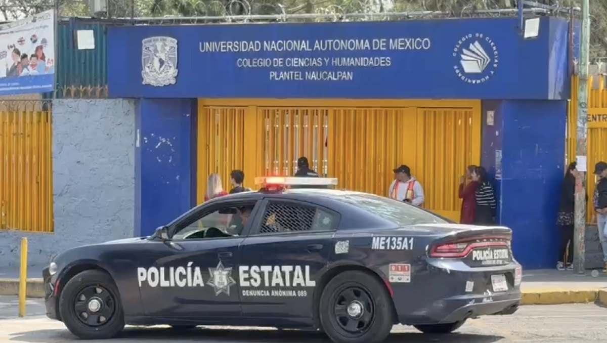 Profesor de CCH Naucalpan es atacado dentro de instalaciones. Foto: (Especial)