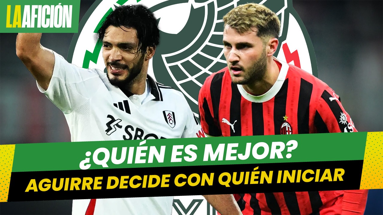¿Raúl o Santiago? El ‘Vasco’ Aguirre sorprende con su decisión para el partido vs Canadá