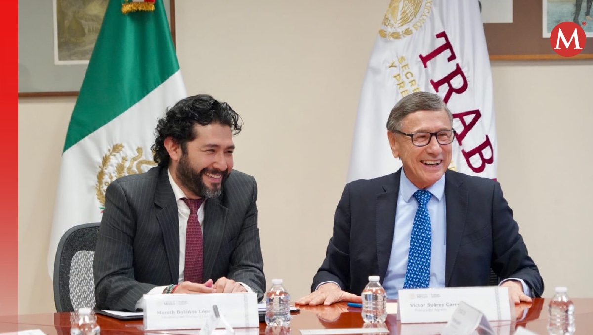 El secretario del Trabajo firmó el convenio junto con representantes del sector. | Especial