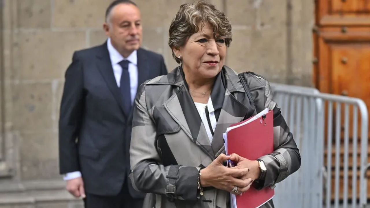 Delfina Gómez visita el Palacio Nacional para analizar la Estrategia Operativo Oriente
