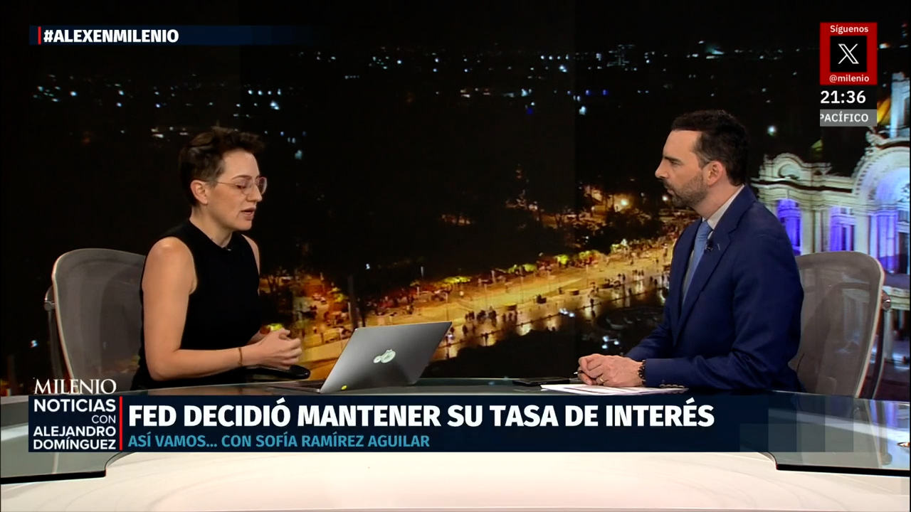 Fed mantendrá las tasas sin cambios pese a la desaceleración | Así vamos con Sofía Ramírez Aguilar