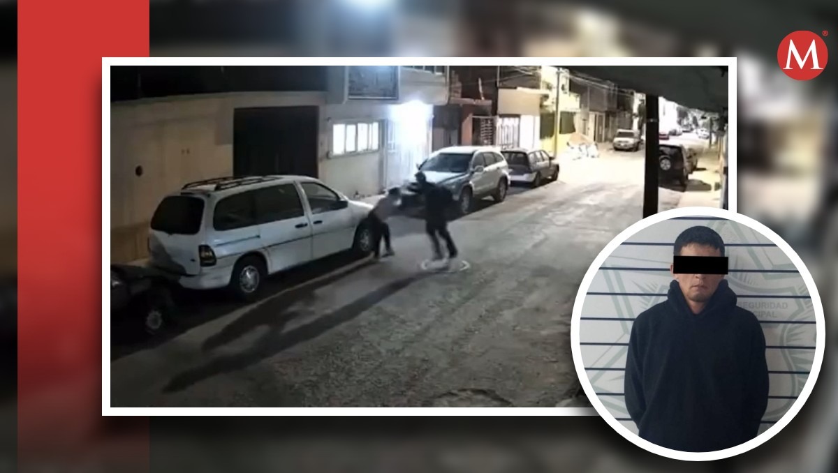 El ataque en contra de la joven quedó captado en cámaras de videovigilancia, y el clip ya fue difundido en redes sociales.