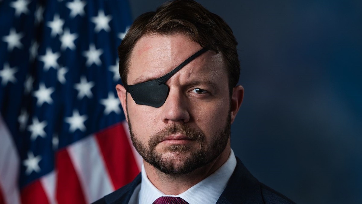 Dan Crenshaw retrato oficial.