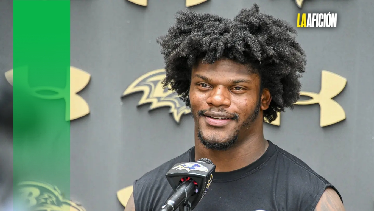 Lamar Jackson, dos veces MVP de la NFL, hace su debut como actor: "es un reto para el que estaba listo" (AP)