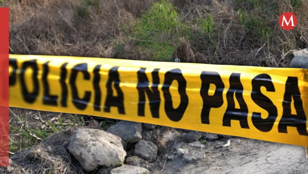 La víctima se encontraba con el rostro cubierto por una venda blanca, con huellas de sangre.