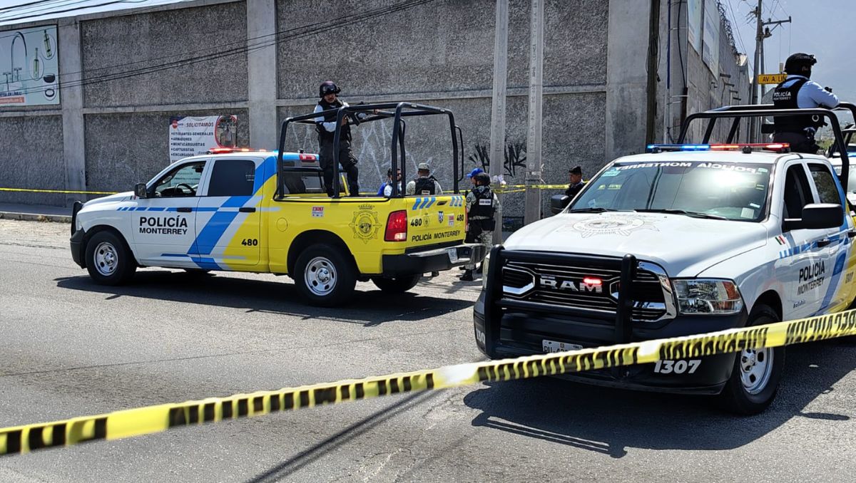 Los hechos provocaron un fuerte despliegue de agentes ministeriales y policías de Monterrey. Agustín Martínez