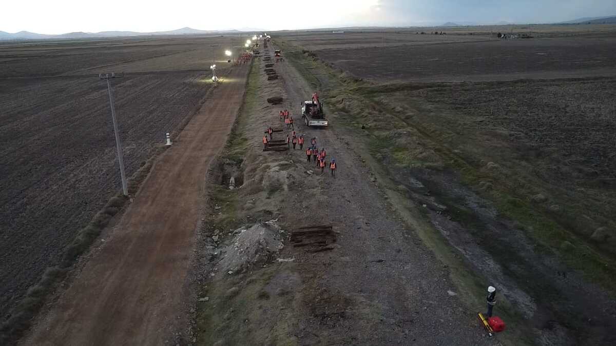 El objetivo es construir 3 mil kilómetros de tren de pasajeros. | Foto: Jorge Sánchez