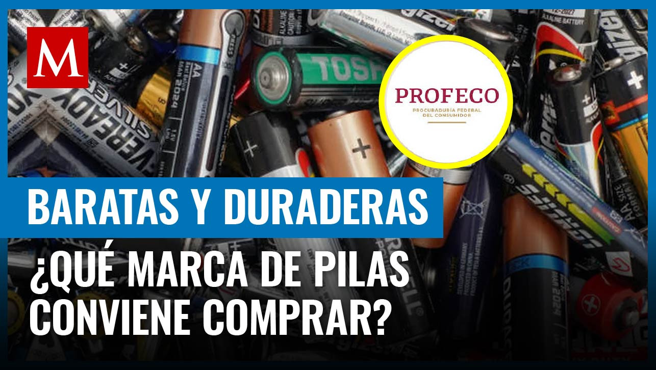 ¡No gastes de más! Profeco te dice qué marca de pilas es más barata y funcional