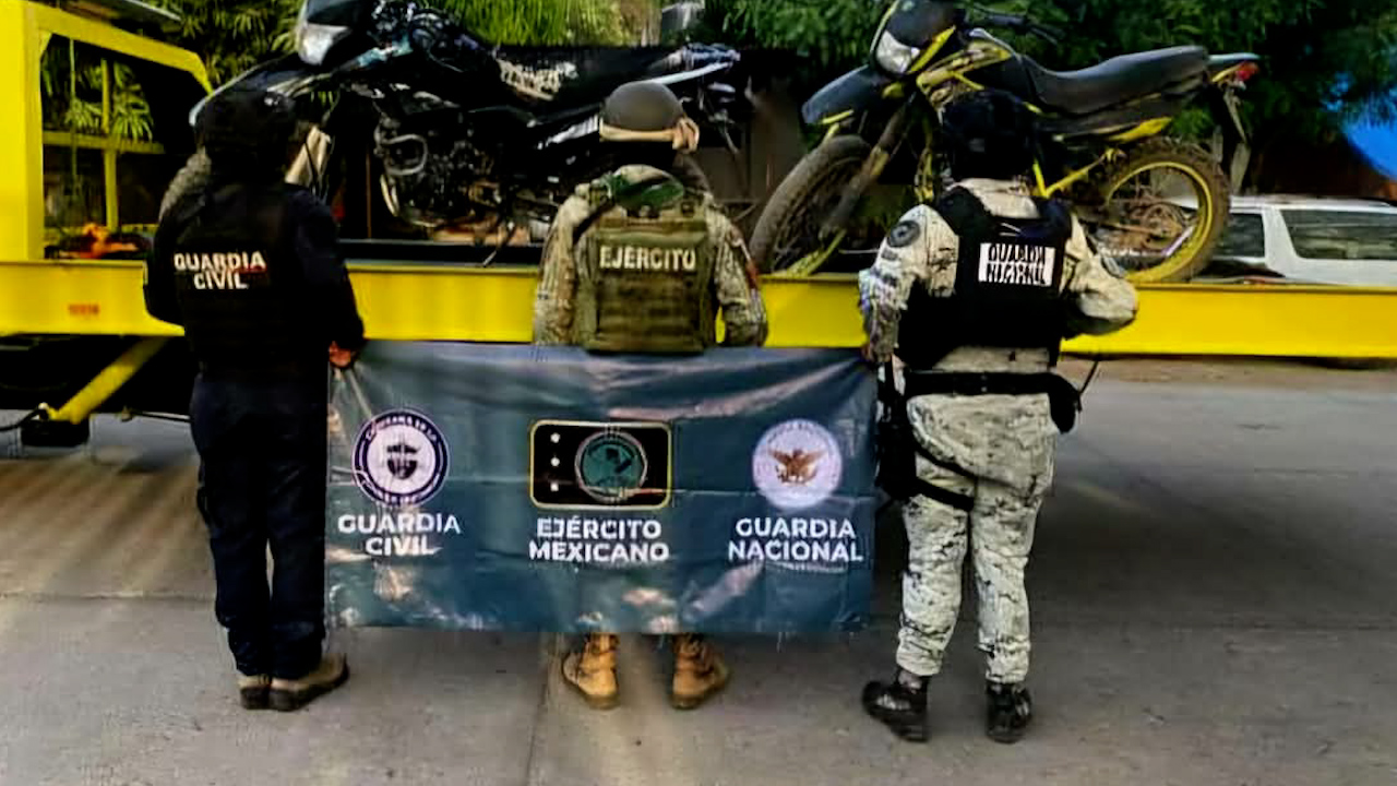 Decomisan armamento y explosivos para artillar drones en Michoacán