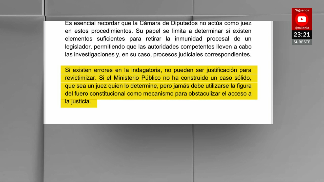 Gabriela Jiménez de Morena se pronuncia contra el desafuero de Cuauhtémoc Blanco