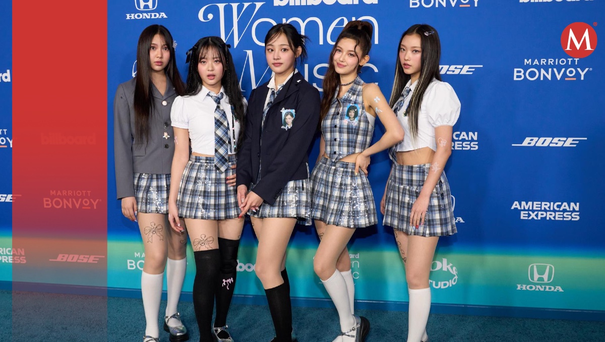 El grupo de K-pop NJZ, anteriormente conocido como NewJeans, en una foto de archivo | EFE