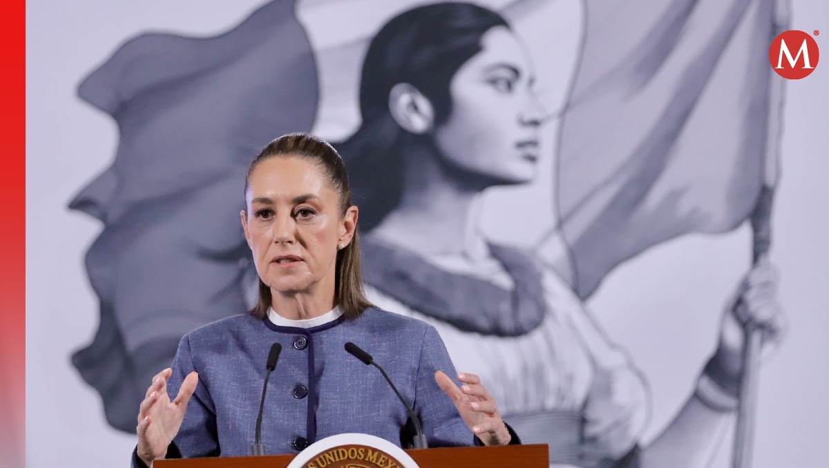 Claudia Sheinbaum durante su conferencia matutina. | Ariel Ojeda