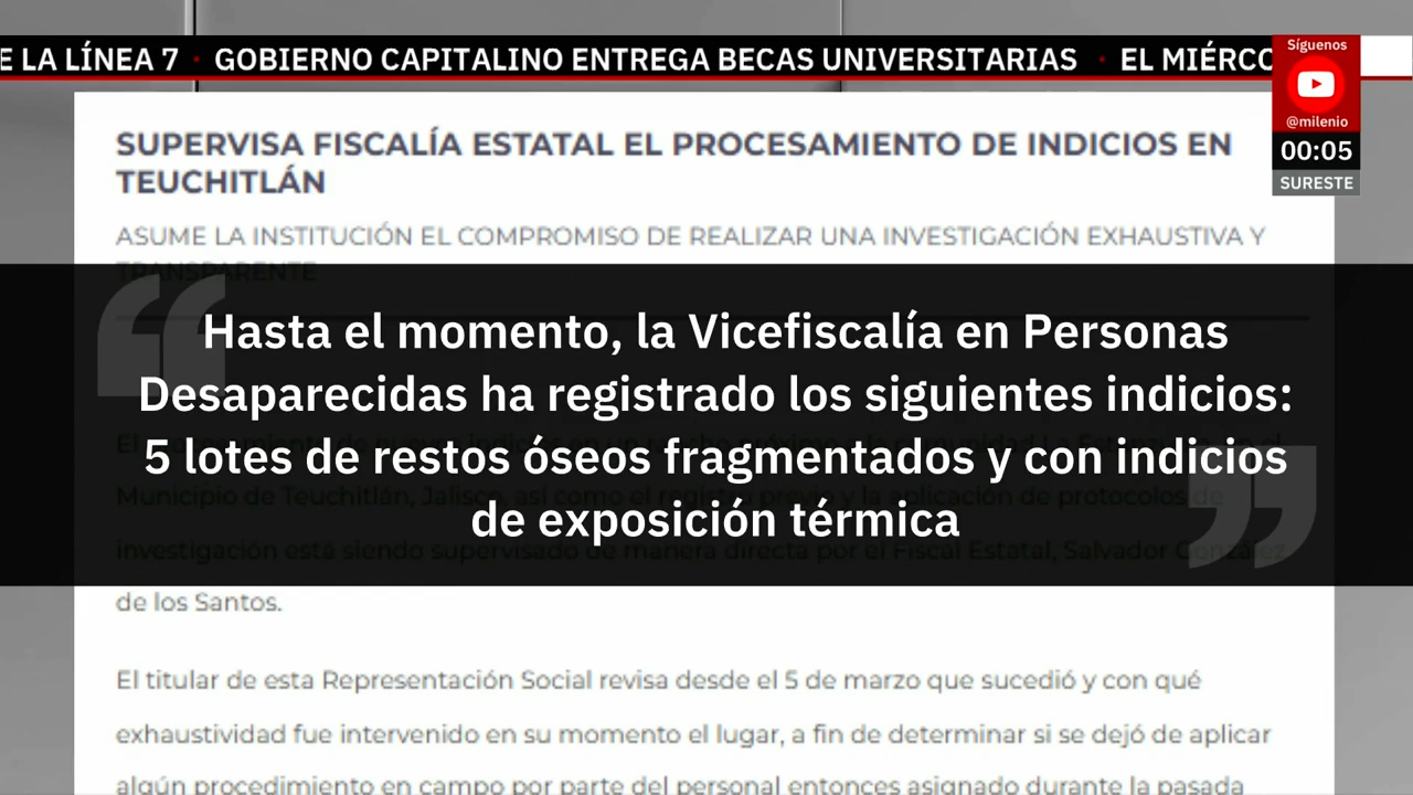Hallan contradicciones con la identificación de cuerpos en el Rancho Izaguirre