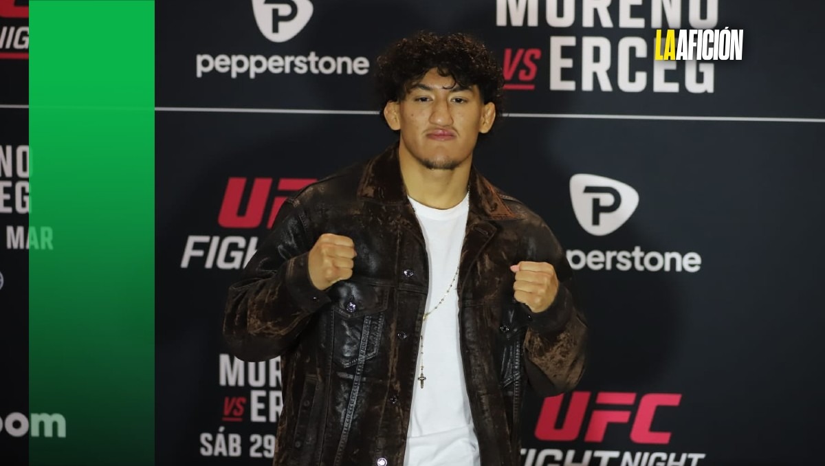 Raúl Rosas Jr dijo que quiere ser el campeón más joven de la UFC (Javier Ríos)