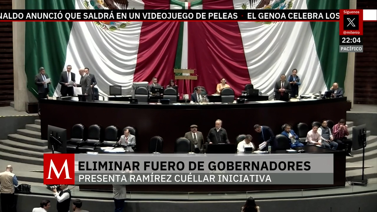 Alfonso Ramírez Cuellar propone eliminar el desafuero en México