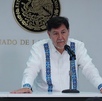 Gerardo Fernández Noroña, presidente de la Mesa Directiva del Senado, ofreció conferencia de prensa. | Cuartoscuro